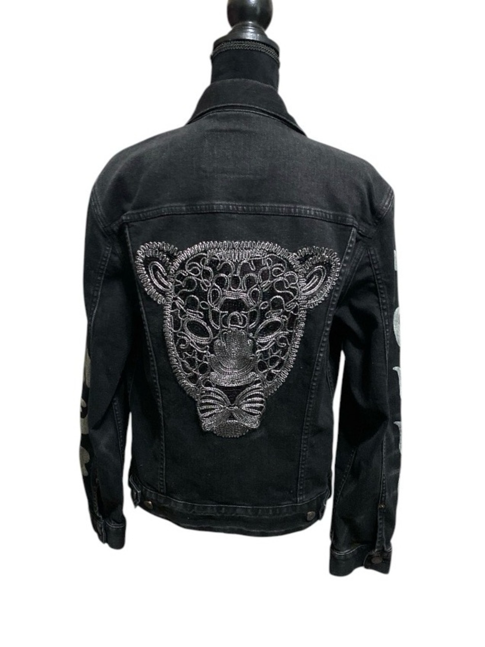 American Eagle Custom “Young Money” Denim Jacket - Picture 6 of 7